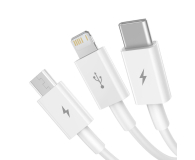 Baseus Kabel USB 3w1 Superior Series 1.2m - 1266443 - zdjęcie 2
